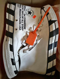 OFF WHITE NIKE BLAZERS SIZE 10